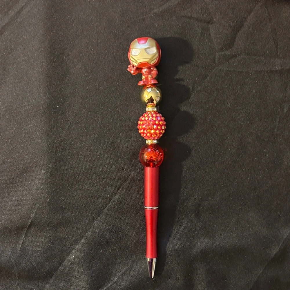 Handmade Marvel Doorable Iron Man Pen